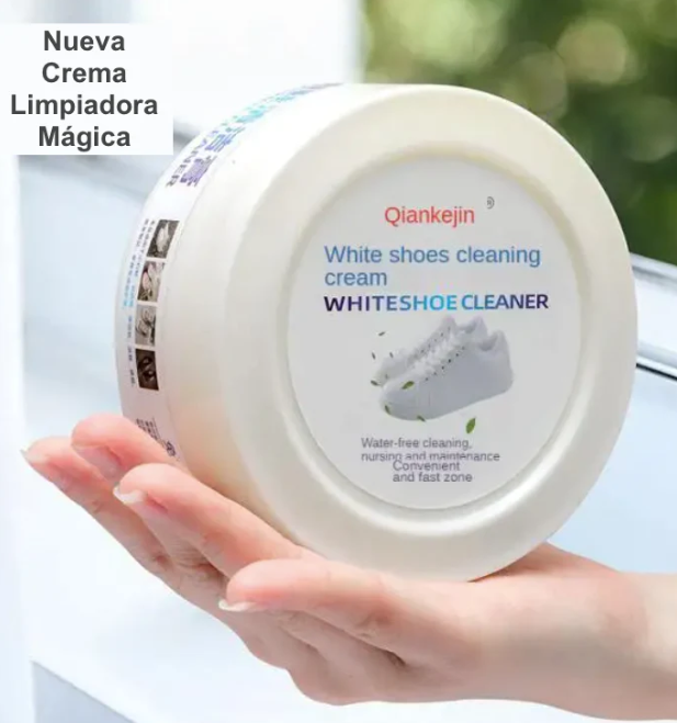 Crema Limpiadora Blanqueadora Tenis