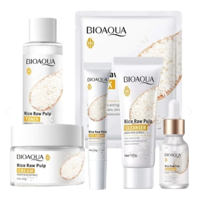 Combo Bioaqua Original Arroz x6